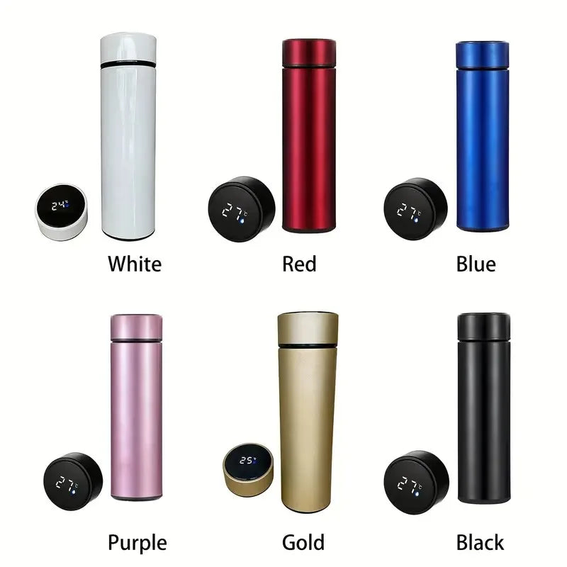Experience the Future of Hydration with Our 316 Stainless Steel Smart Thermos Mug Featuring LED Temperature Display - The Ultimate Insulated Water Bottle for Every Lifestyle!