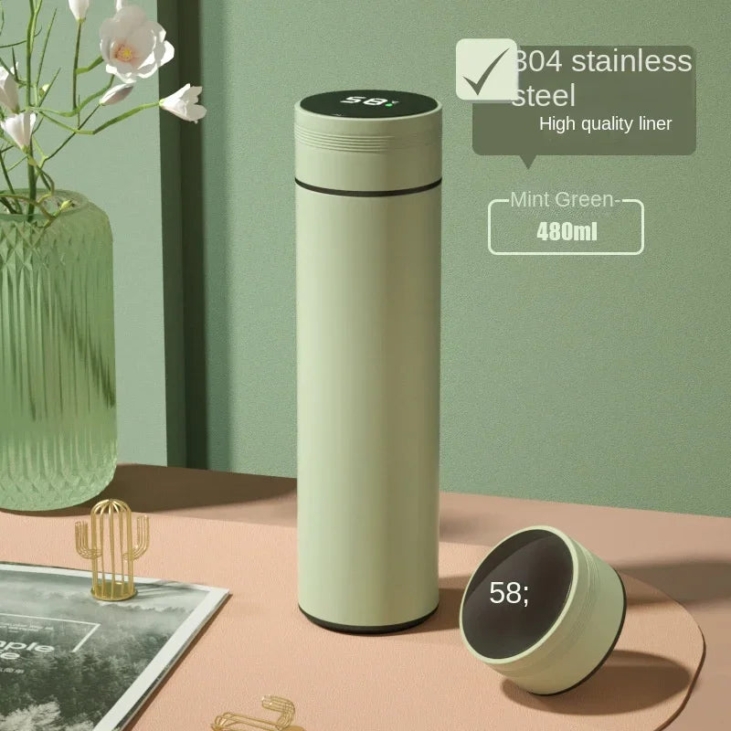 Experience the Future of Hydration with Our 316 Stainless Steel Smart Thermos Mug Featuring LED Temperature Display - The Ultimate Insulated Water Bottle for Every Lifestyle!