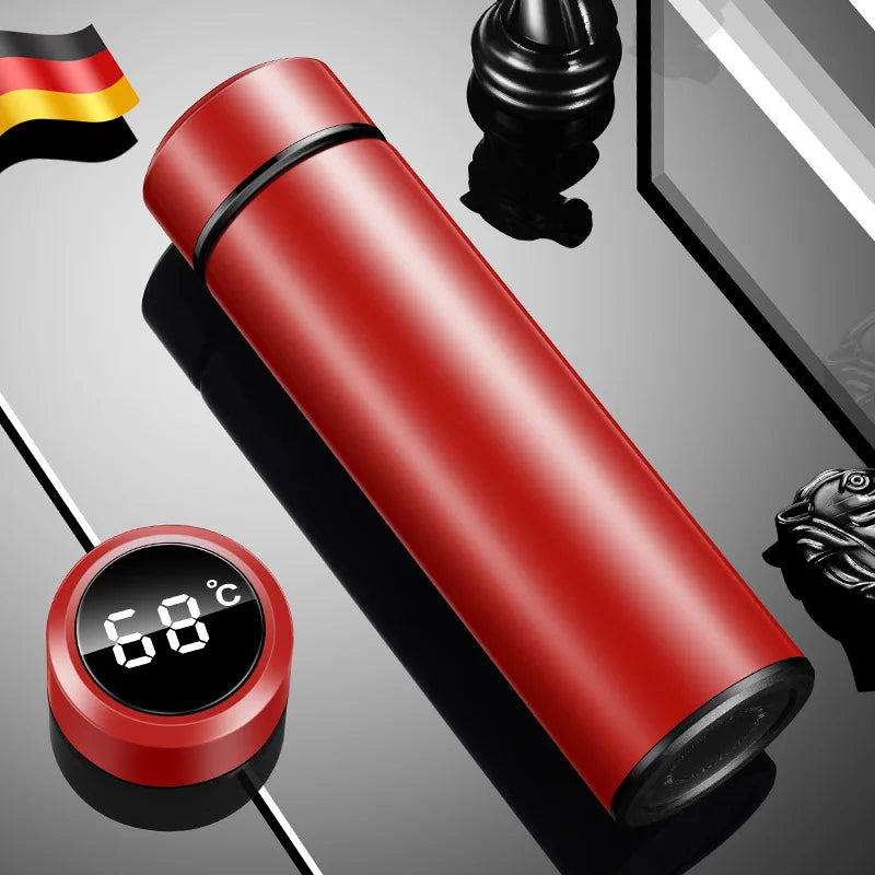 Experience the Future of Hydration with Our 316 Stainless Steel Smart Thermos Mug Featuring LED Temperature Display - The Ultimate Insulated Water Bottle for Every Lifestyle!