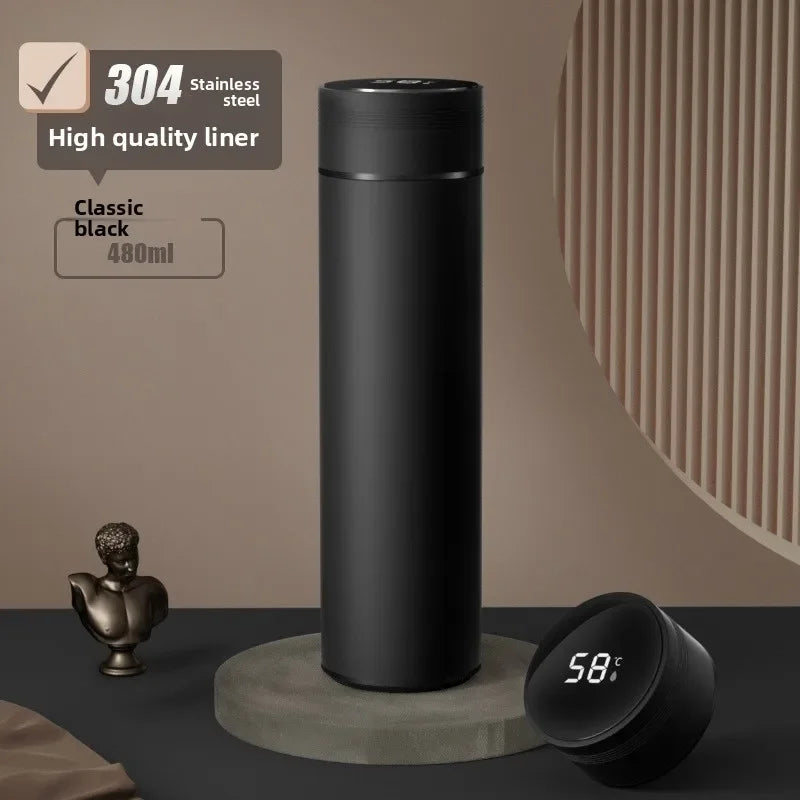 Experience the Future of Hydration with Our 316 Stainless Steel Smart Thermos Mug Featuring LED Temperature Display - The Ultimate Insulated Water Bottle for Every Lifestyle!