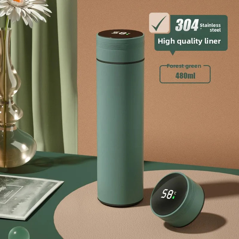 Experience the Future of Hydration with Our 316 Stainless Steel Smart Thermos Mug Featuring LED Temperature Display - The Ultimate Insulated Water Bottle for Every Lifestyle!